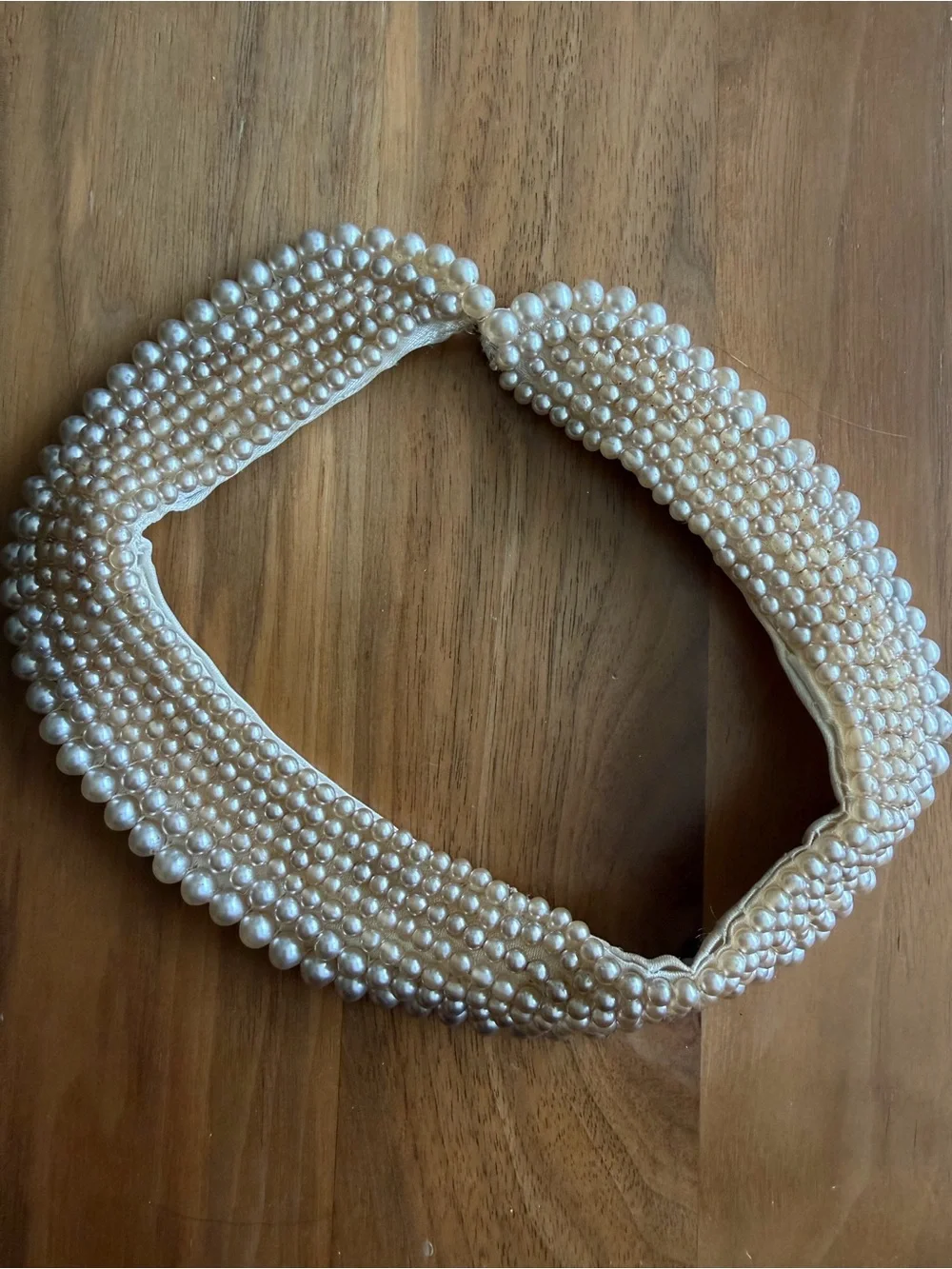 Vintage Pearl Collar